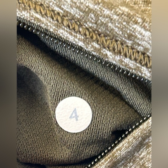 Lululemon Rush Hour Half Zip Running Jacquard Green Women’s 4 Pullover Jacket - Picture 10 of 11